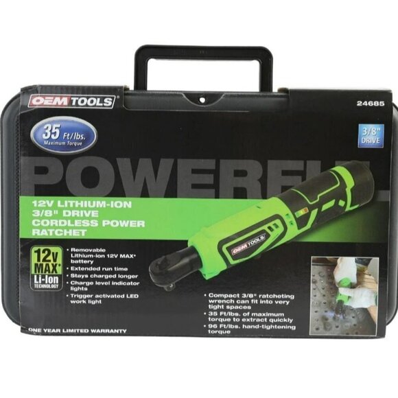 OEMTOOLS 12 Volt Power Ratchet - Picture 9 of 14